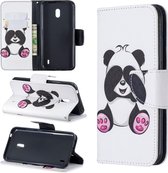 Panda beer agenda wallet hoesje Nokia 2.2