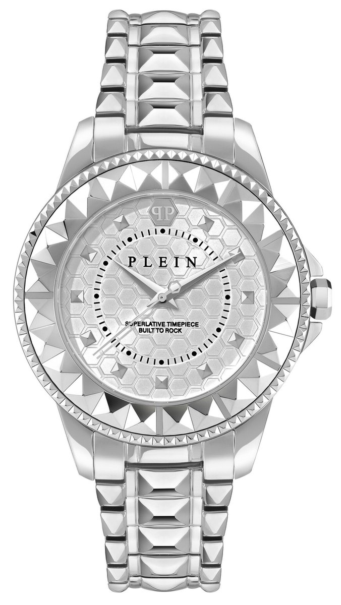 Philipp Plein - PWPQA0324 - Polshorloge - Dames - Kwarts - Lady Rock Couture