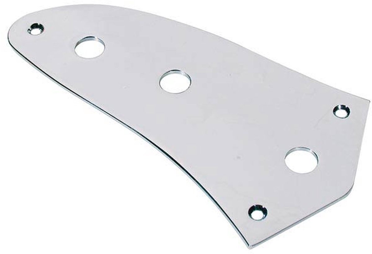 Boston CP-JG3-C Controleplaat voor Jaguar-gitaren - Chroom