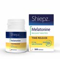 Shiepz Melatonine TIME RELEASE 0,1 mg 500 tabletjes, geleidelijke afgifte.