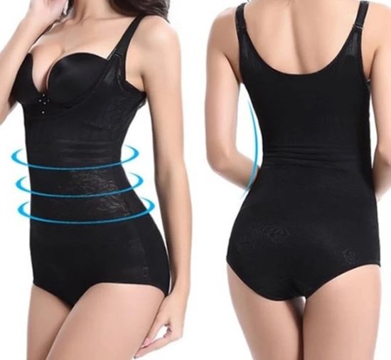 CHPN - Shapewear - Corrigerend Ondergoed - High-Waist - Zwart - Shape wear - Body - Maat XL - Elastisch - Ondergoed - Shapen