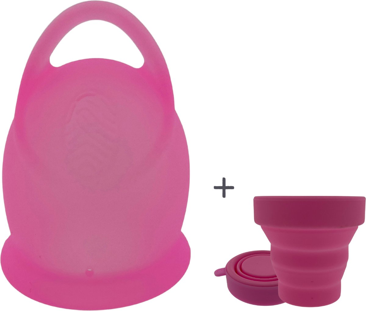 Cosca Menstruatiecup - Large - Met Magnetron Sterilisator – Roze
