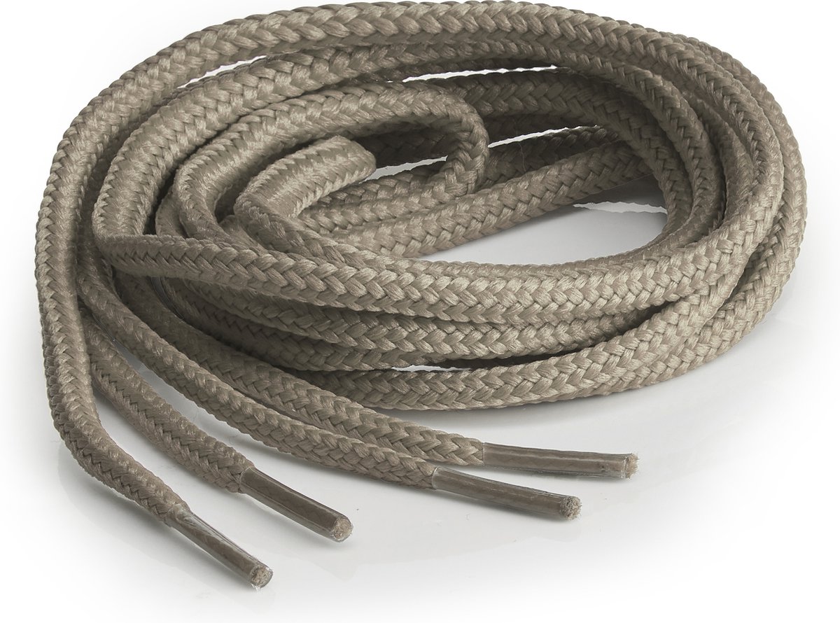 Springyard Hike 6.0 mm - veters rond - zand - 120cm - polyester - 1 paar