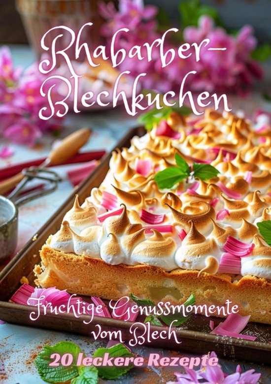 Rhabarber-Blechkuchen - cover