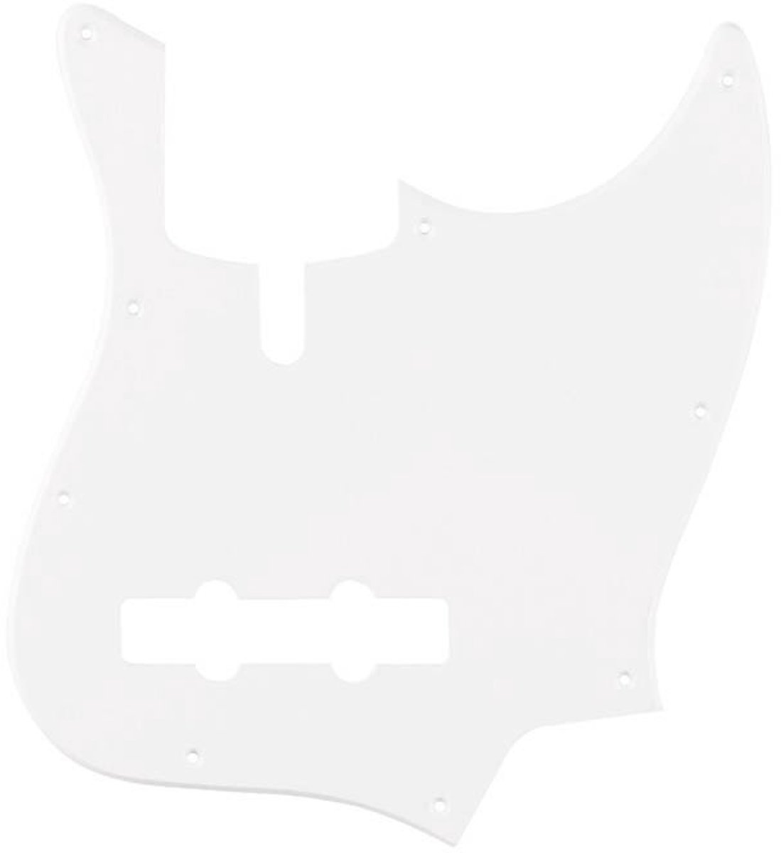 Boston M5V-110-W pickguard, Sire Marcus Miller V-series 5-string, 1 ply, white