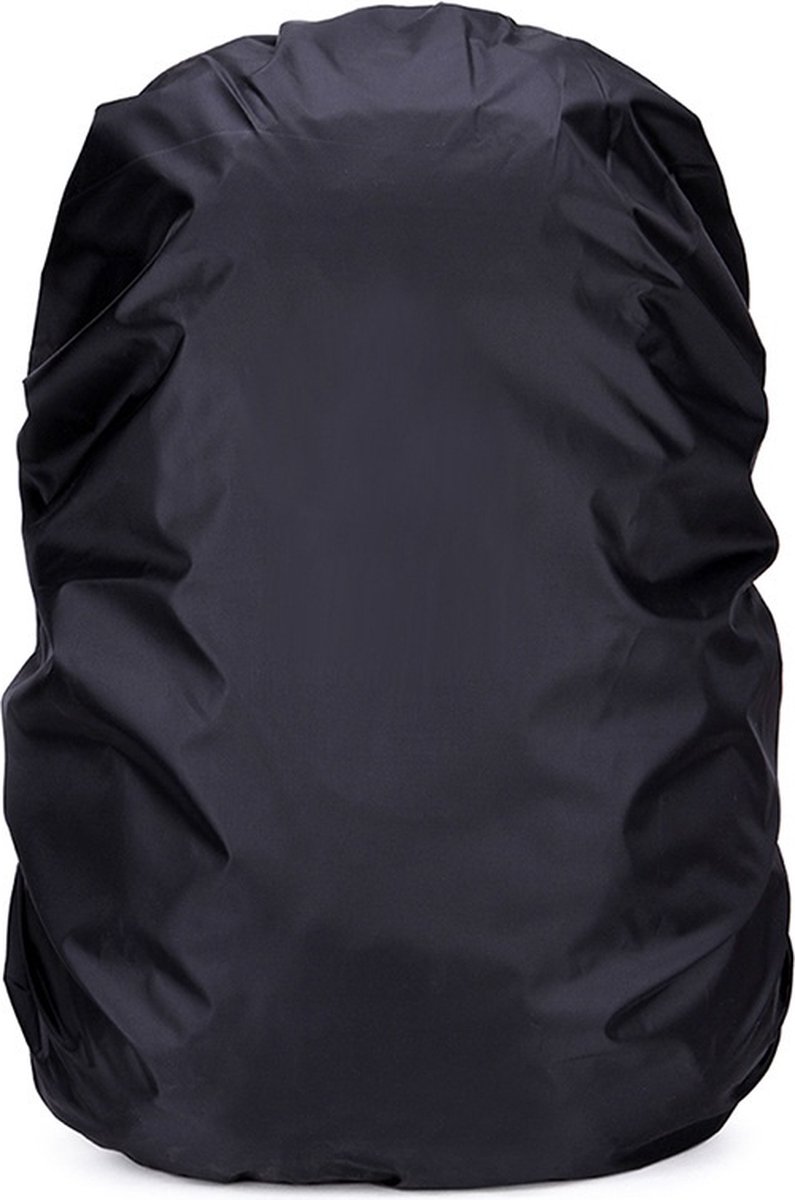 RAMBUX® - Regenhoes - Backpack Cover - Zwart - Waterdicht Nylon met PU Coating - Maat XL - Max. 70 Liter