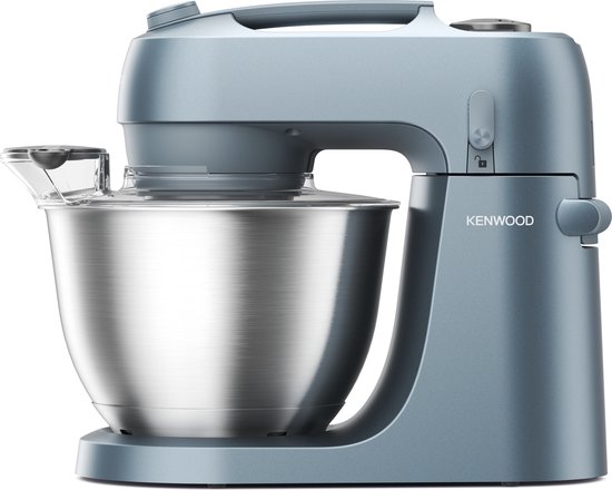 Robot culinaire Kenwood GO KZM35.000GY - Blauw - Bol mélangeur 4L - Poignée pour un déplacement facile - Robot culinaire compact - Ranger dans un placard ou un tiroir de cuisine - [pièce collection GO]