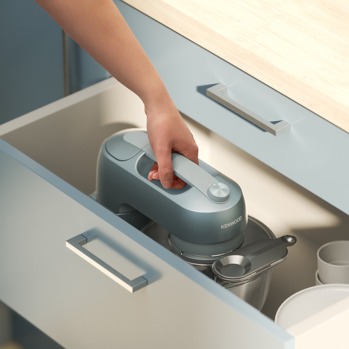 Kenwood GO KZM35: Compacte 800W Keukenmachine, 4L Mengkom thumbnail 7