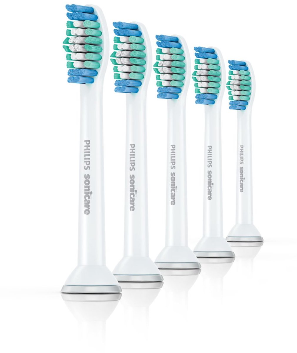 Philips Sonicare SimplyClean HX6015/03 opzet borstel 5 stuk(s) Blauw, Groen, Wit