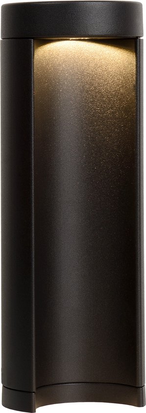 Lucide COMBO - Sokkellamp - Ø 9 cm - LED - 1 × 9W 3000K - IP54 - Zwart