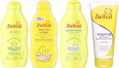 Zwitsal Mama & Baby Pakket - Shampoo / Wasgel / Haarlotion / Buikbalsem