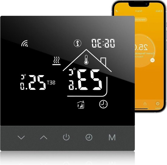 Slimme Programmeerbare Thermostaat WIFI 3A Boiler Verwarming Tuya&Smart Life APP