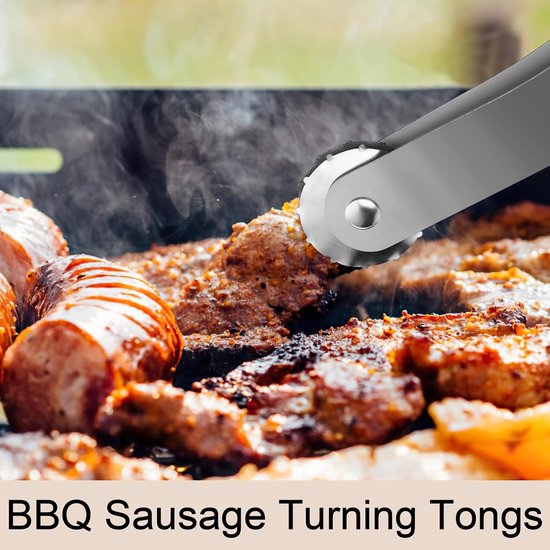 SHOWERORO 2 Stuks Voedseltangen Saladetang Barbecue Tang Salade Klem Tang Voor Het