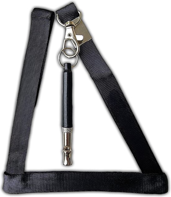ENERO® Hondenfluitje met praktisch koord, perfect
