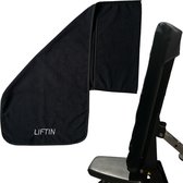 LIFTIN® - Sporthanddoek - Fitness Handdoek - Zacht Microvezel - Zwart