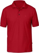 Fjallraven polo - Crowley pique - heren - deep red - XL