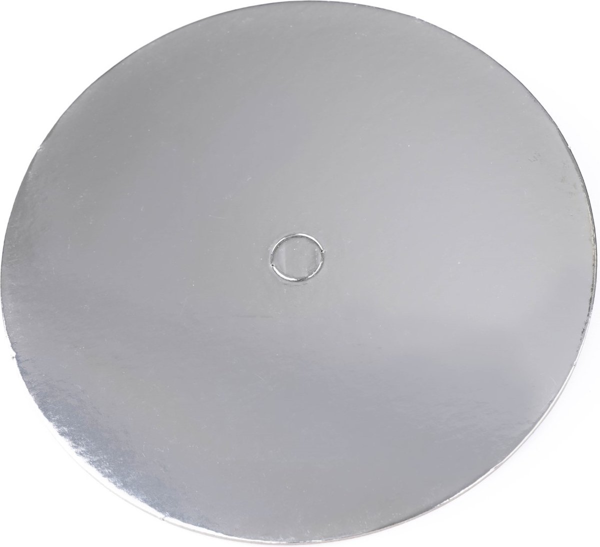 LOYAL Cake Board Geperforeerd Rond Zilver 20cm pk/10