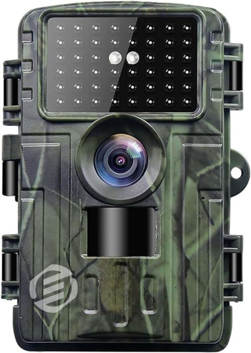 Equivera Wildcamera voor Buiten - Wildcamera met Nachtzicht - WiFi - Hoge Resolutie - Waterdicht - Wild Camera - Premium