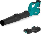 VONROC TurboJet Bladblazer 20V - Axiaal design: zeer krachtig, hoog rendement - Luchtvolume 420m3/uur - Incl. 2x 2.0Ah Accu en snellader