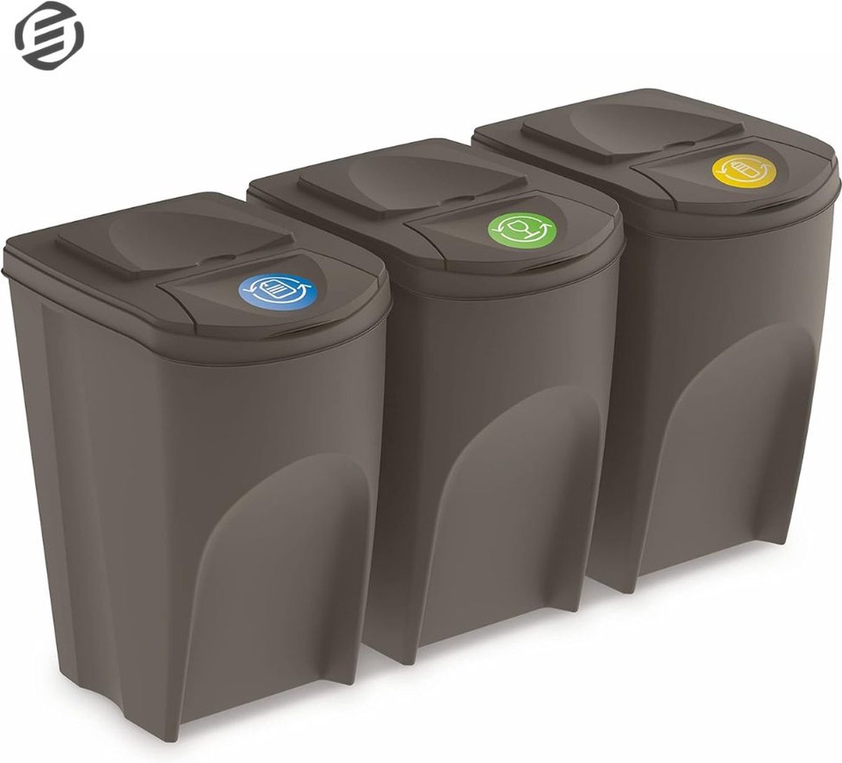 Equivera Statiegeld Containter - Afvalscheiding - Recycle Afvalbak - Lege Flessen - Nieuw Model 2024 - Statietas