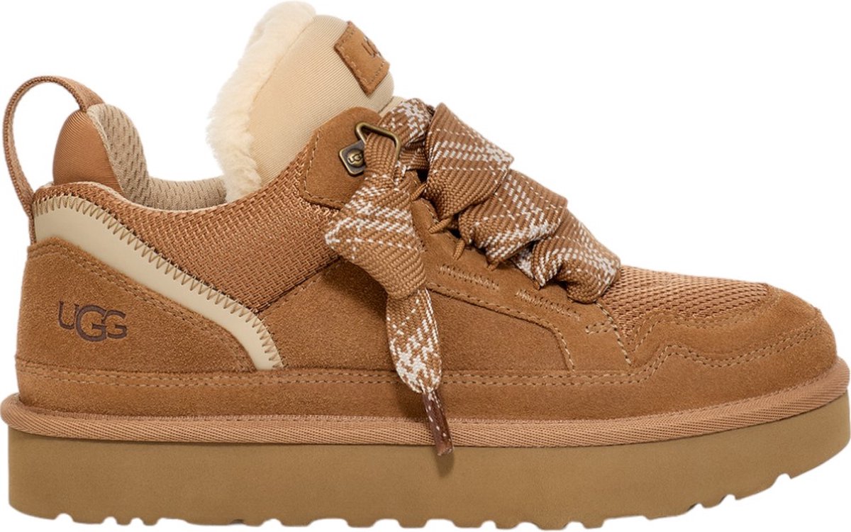 UGG LOWMEL W - Lage sneakersDames sneakers - Kleur: Cognac - Maat: 38 op Prijzenvolger.com