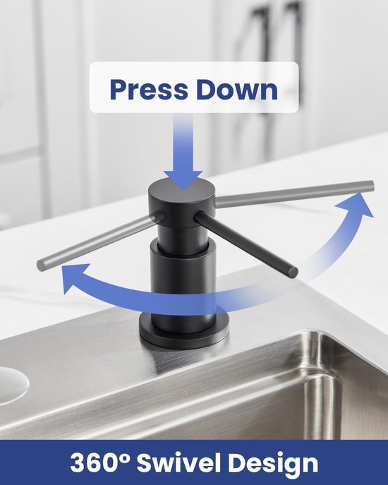 Villeroy & Boch 92362006 Zeepdispenser Mat Zwart