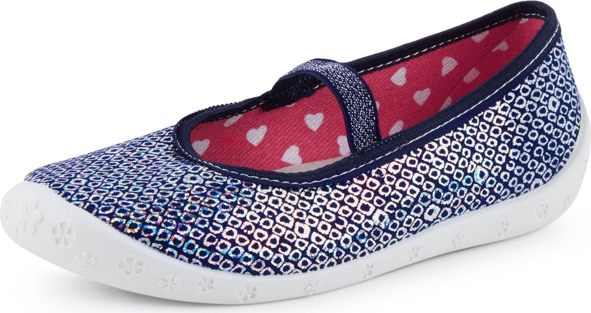 Ladeheid Kinder Pantoffels - Sloffen - Muizen - Unisex - 26 - Veelkleurige witte stippen - LA-RW-Sylwia