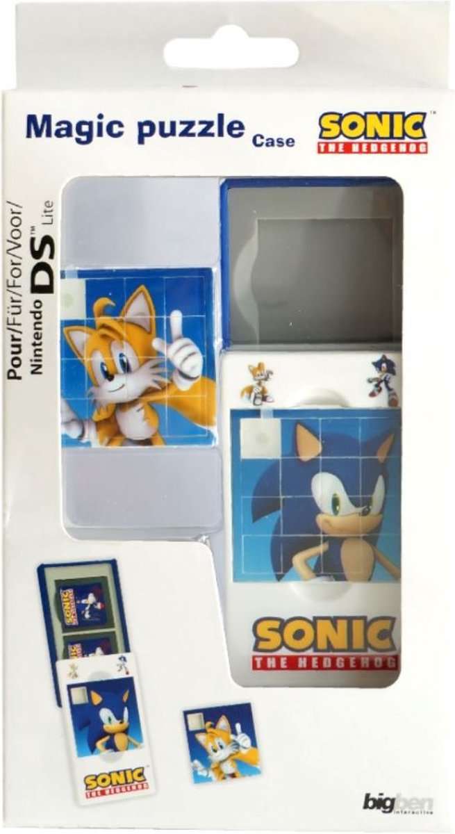BigBen Sonic & Tails puzzelspelhoesje voor Nintendo