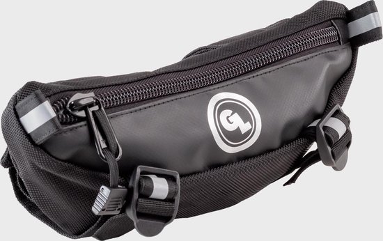 Giant Loop - ZigZag Handlebar bag voor op de motor - 1,5 liter - zwart