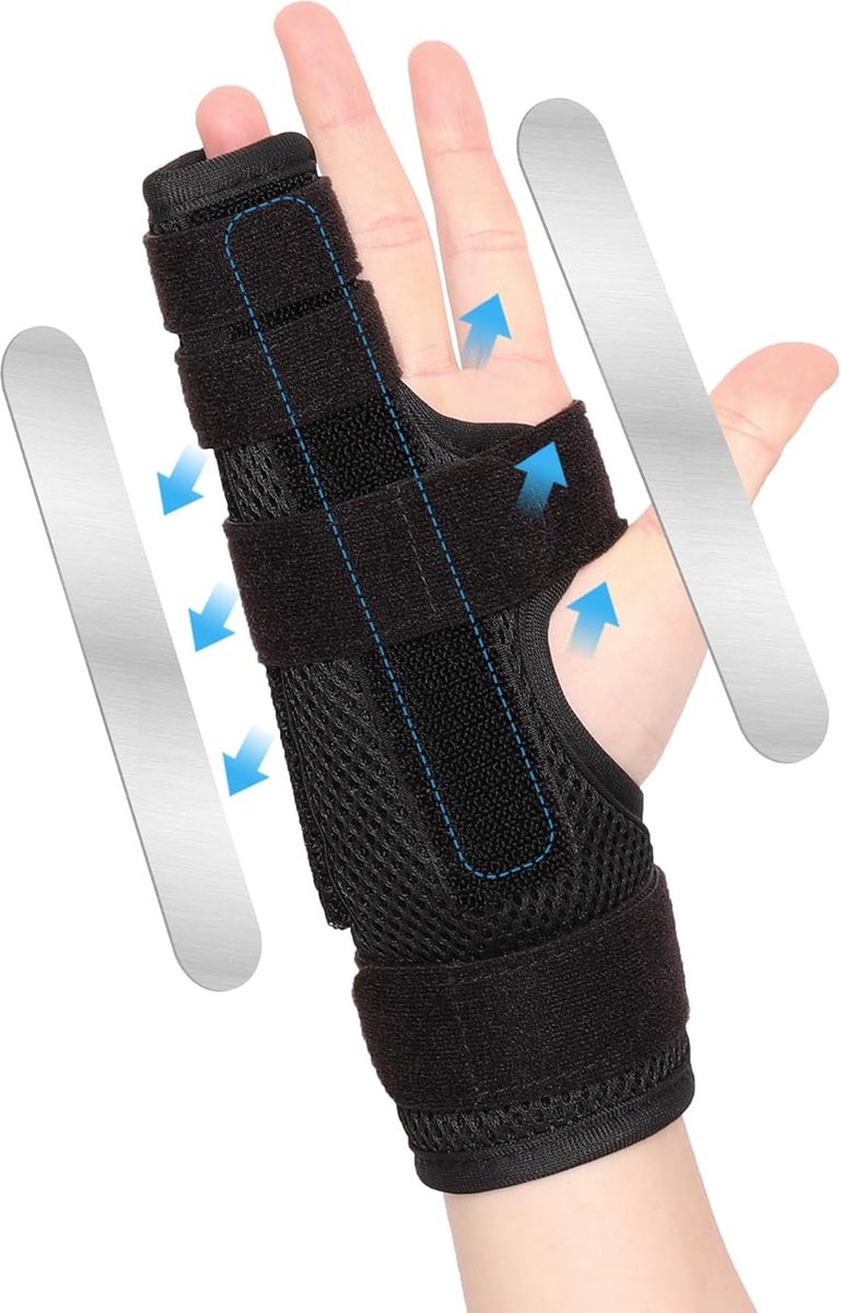 Solacis Vingerspalk - Vingerbrace - Vingerspalken - Vinger spalk - Vinger spalk braces - Must have!