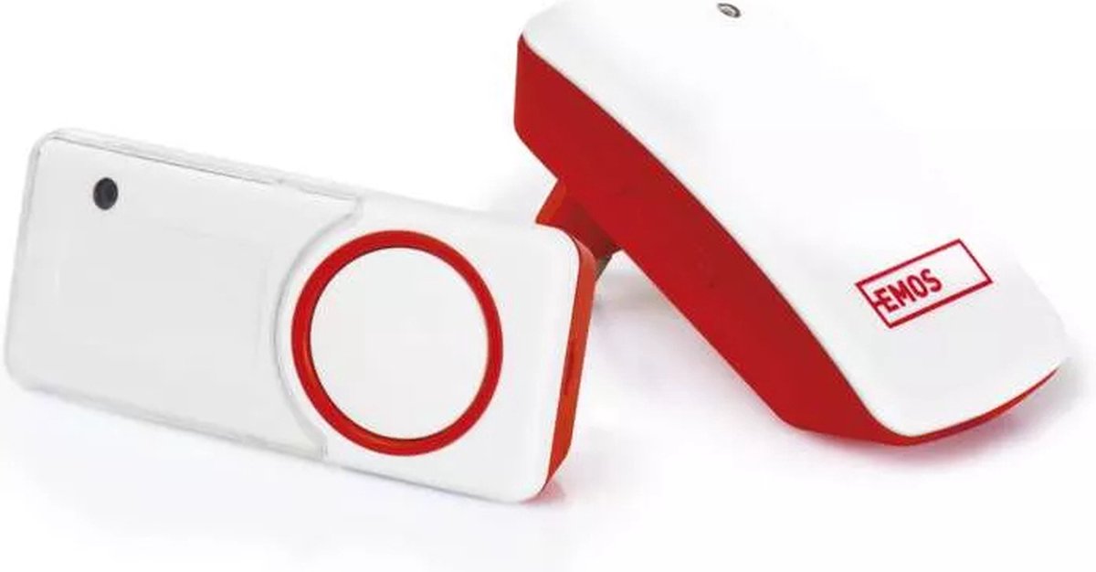 Emos P5750 deurbelset Rood, Wit