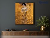 Figured' Art Peinture par numéros sur toile Adultes Mme Bauer Klimt - Kit de peinture acrylique artisanal DIY complet - 40x50 cm sans cadre