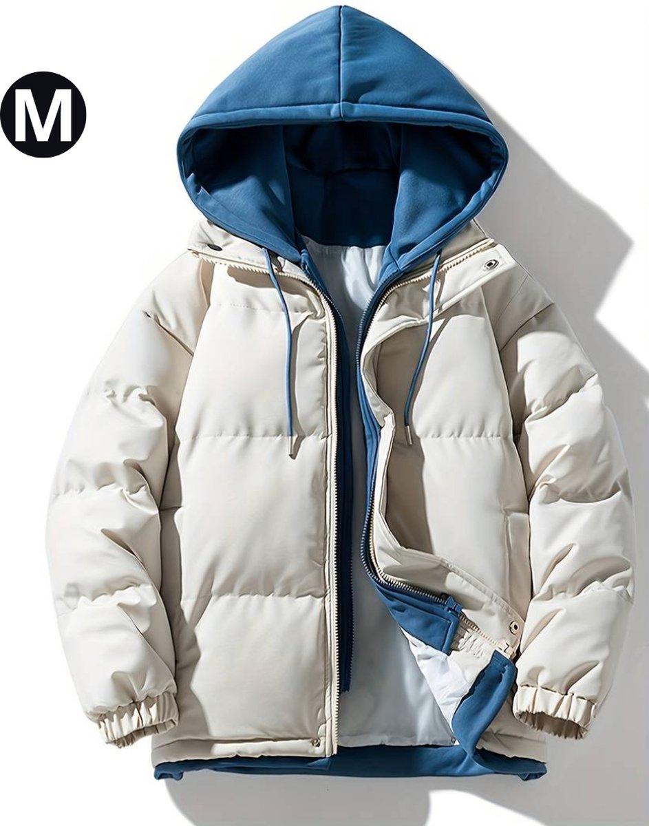 Bovista Winterjas Dames Parka Heren Winterjas Winter Volwassen Gewatteerde Jas Dames Beige