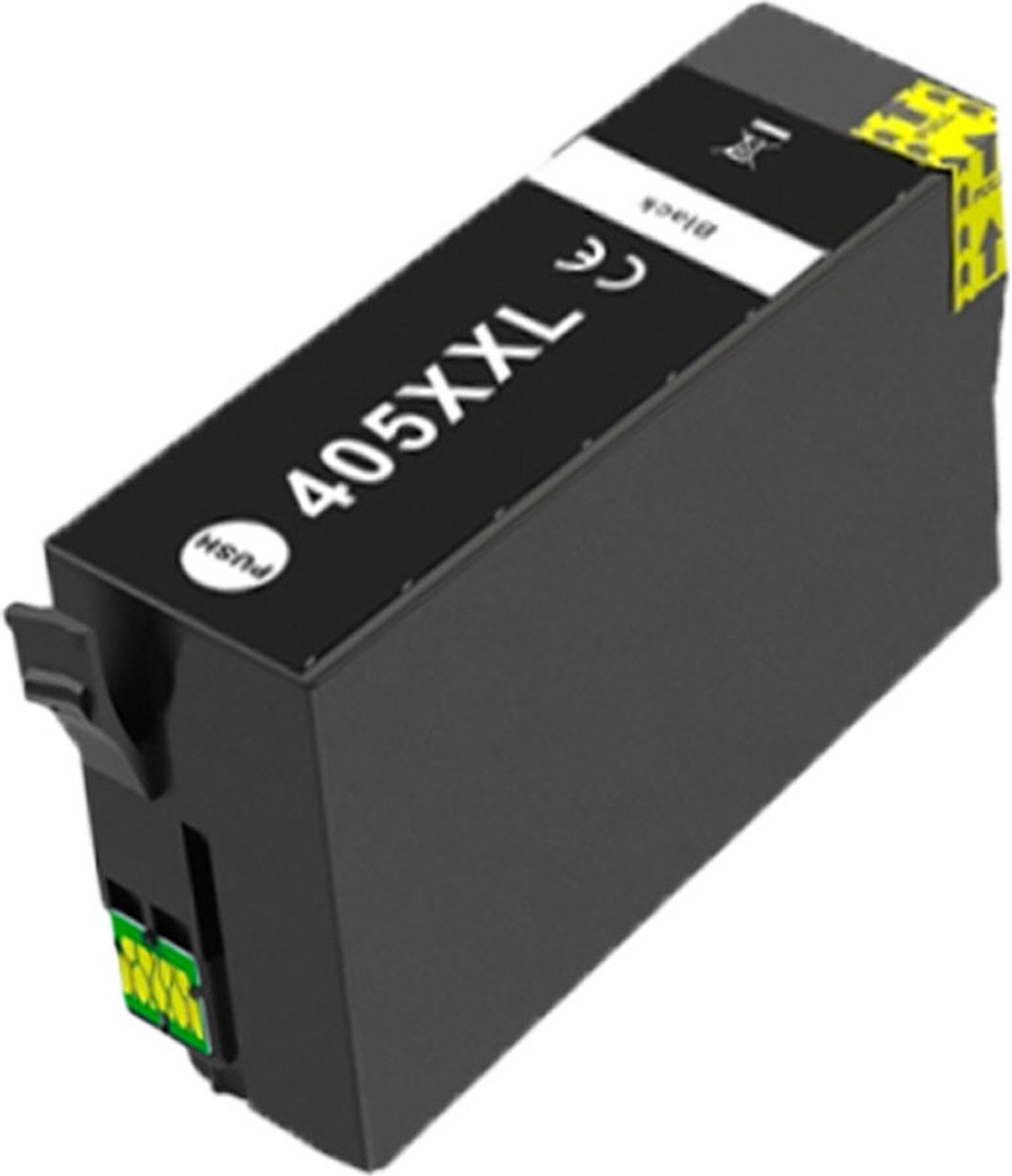 Inktcartridge Geschikt voor Epson 405XXL | 1x Zwart Geschikt voor Epson Workforce WF7830DTWF - WF7835DTWF - WF7840DTWF