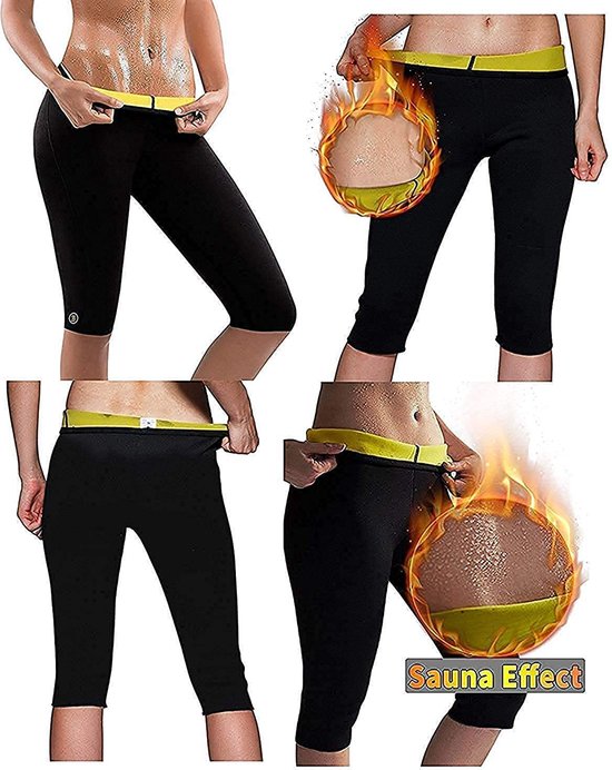 Leggings Effet Sauna En Néoprène Pour Femmes - Yamuna - Anti-cellulite Et Remodelant - Neufs Avec étiquettes