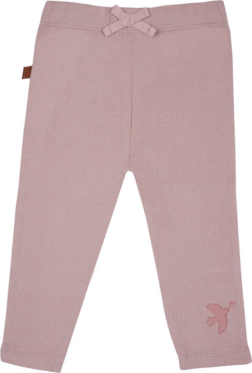 Frogs and Dogs - Legging Katoen Rib | Rose Smoke - Katoen - Maat 80