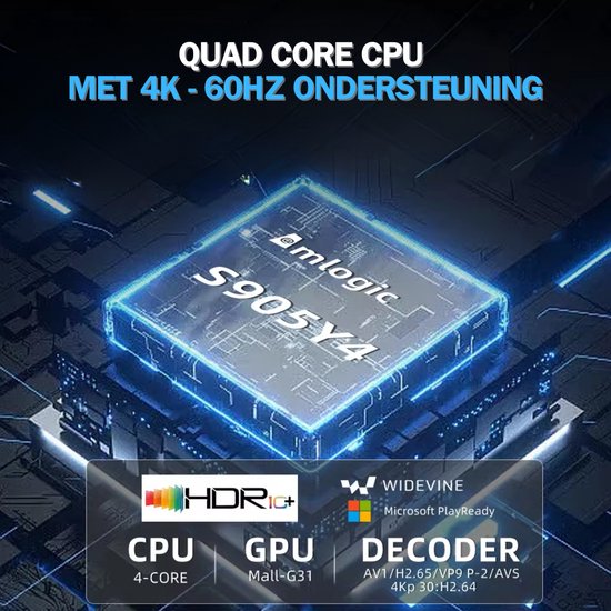 Android - Tv stick - Gecertificeerd - Android box