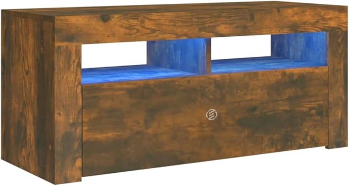 Equivera platenspeler meubel - lp kast - platenspeler kast - vinyl kast - lp meubel - platen kast