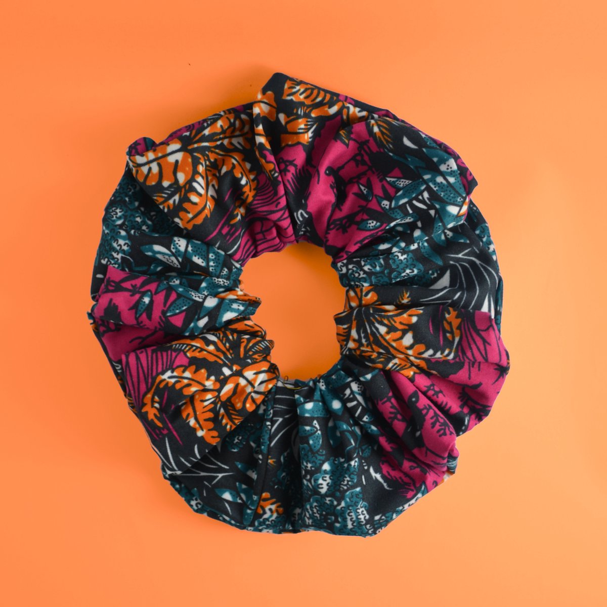 XXL Scrunchie - Jungle Rooster