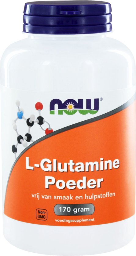 Now L-Glutamine Poeder - 170 gr