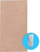 Funnies Strandlaken XL Pinkstone Extra groot - 100 x 200 cm - Hoogwaardig Katoenen OEKO-TEX Strand Handdoek - 500 gram/m2 Luxe Dikte - Extra zacht - Sneldrogend Badhanddoek - Ideaal voor Strand, Sauna, Zwembad, Vakantie en Sport - Badlaken