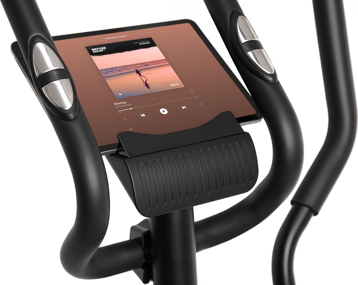 ZIPRO BURN GOLD - Magnetische Crosstrainer - 120kg Belasting - Vliegwiel 7kg - Hartslag - Compact - Zwart/Goud thumbnail 8