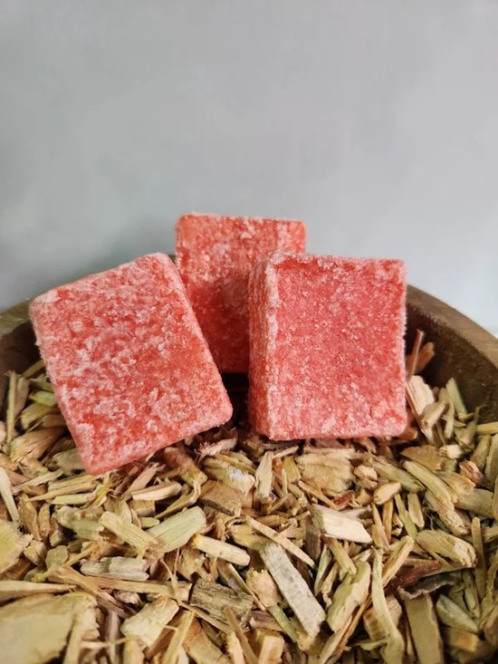 Coral Blush - Amberblokjes - 3 stuks - Geurblokjes - Huisparfum - Kerst - Sinterklaas - Cadeau