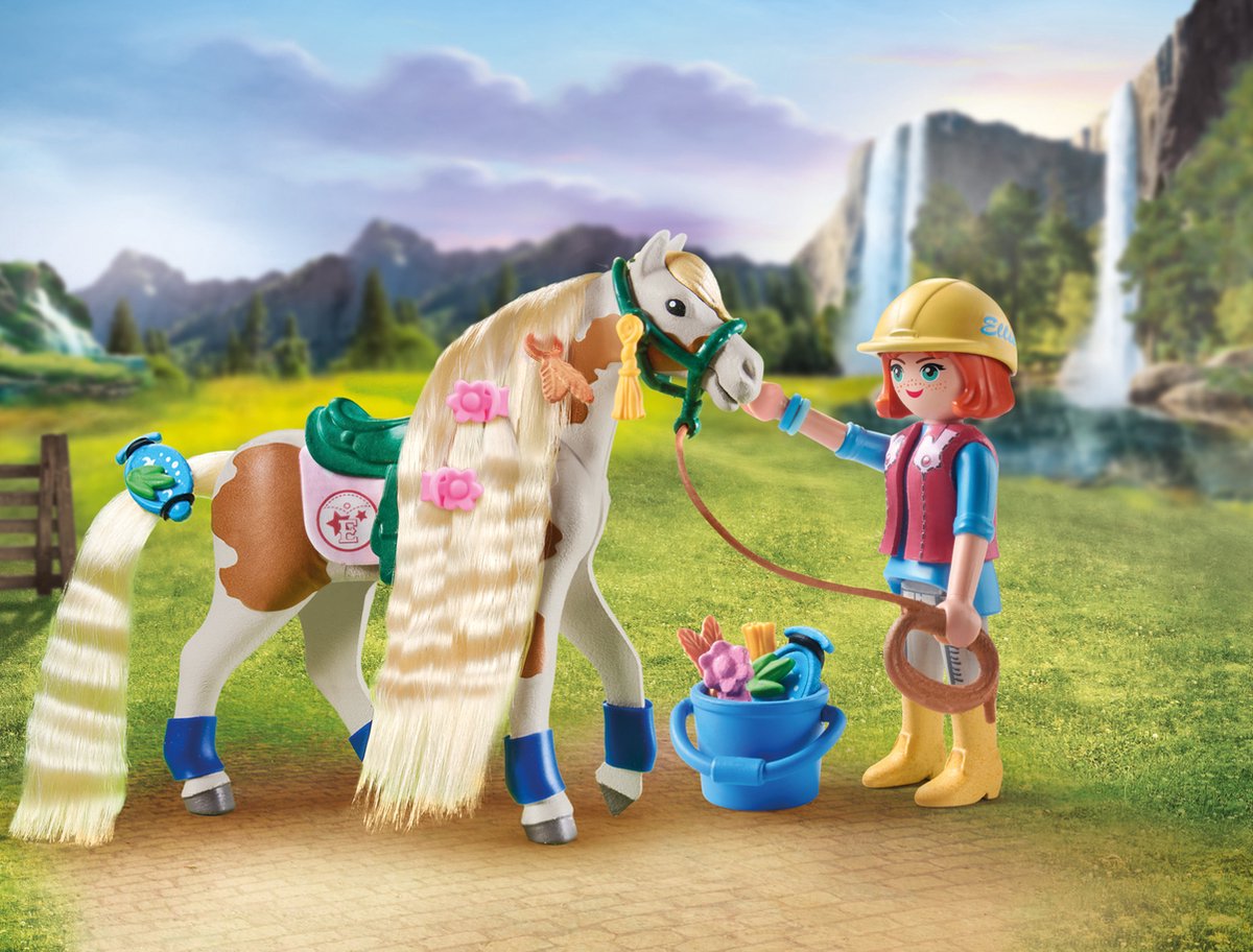 PLAYMOBIL Horses of Waterfall Ellie met paard - 71639 — afbeelding 8