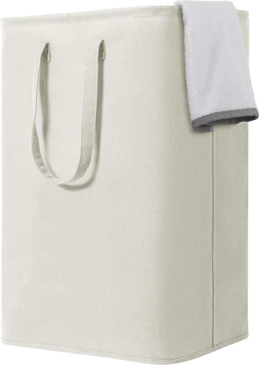 Goedkoopste Inovra ® Wasmand, 85 l, vrijstaand, met handvat, groot, inklapbaar, wasmand voor kleding, wassen, slaapkamer