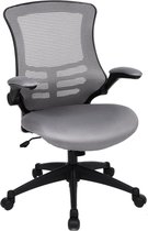 MIRA Home - Bureaustoel - Grijs- Polyester - 49x25x109