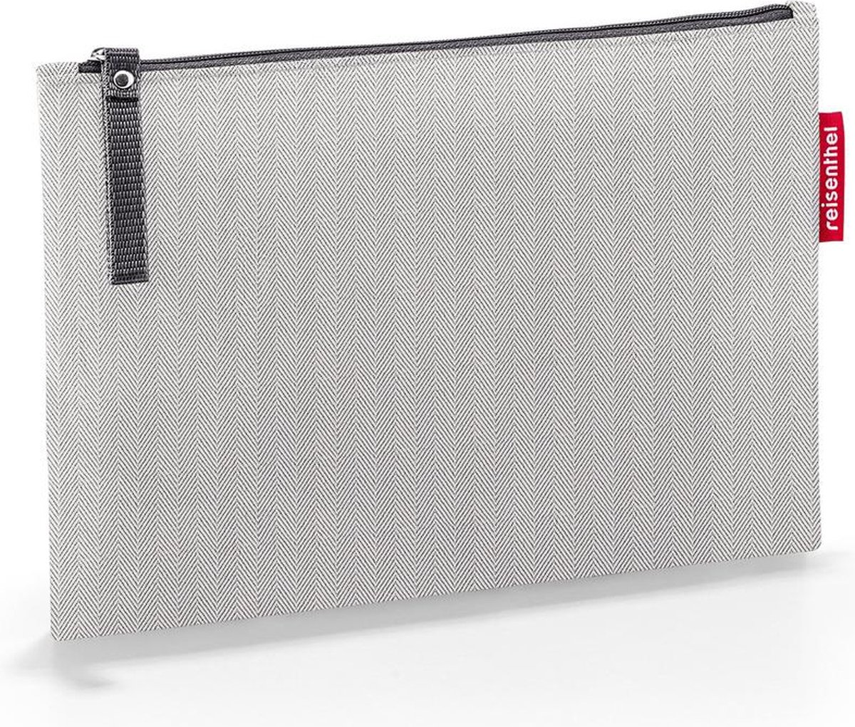 Reisenthel Case 1 Make-Up/Pennen Etui - 0,25L - Herringbone Licht Grijs