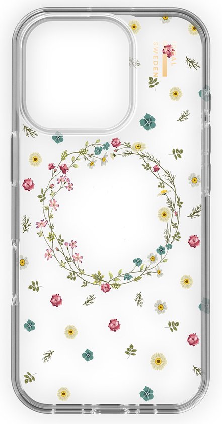iDeal of Sweden Mirror Case geschikt voor iPhone 16 Pro Max - Petite Floral