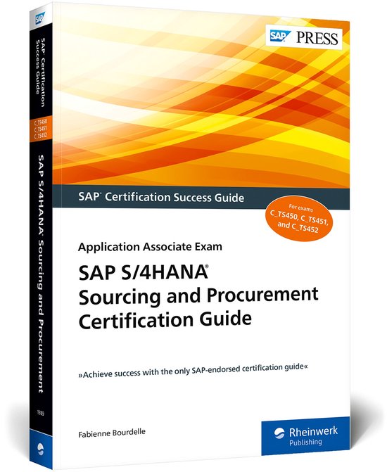 SAP S4HANA Sourcing and Procurement Certification Guide Appl ... - cover