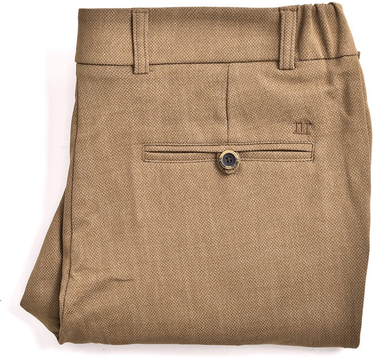 TRESANTI | DECLAN | Uni broek met klein detail | bruin | Size L